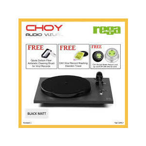 REGA PLANAR 1 GREEN GRADE Giradischi Planar 1 ECO MATT Black - Garanzia Italia